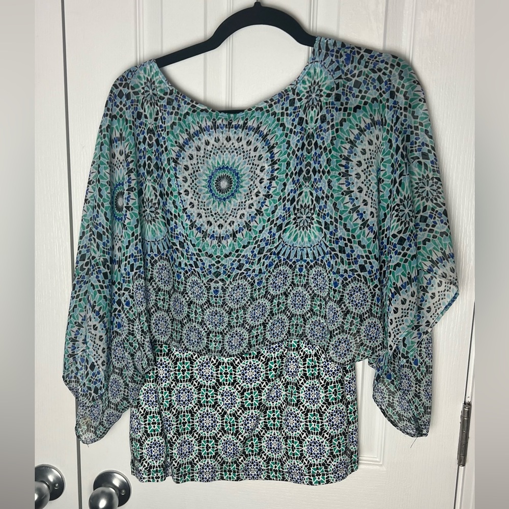 Ruby Rd Beautiful and Unique Blouse - Picture 5 of 5